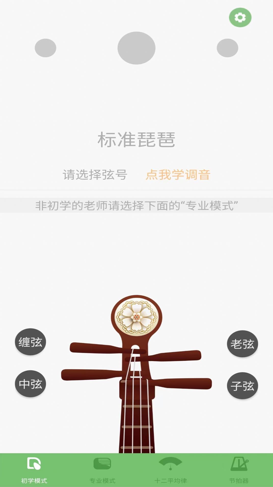 智能琵琶调音器